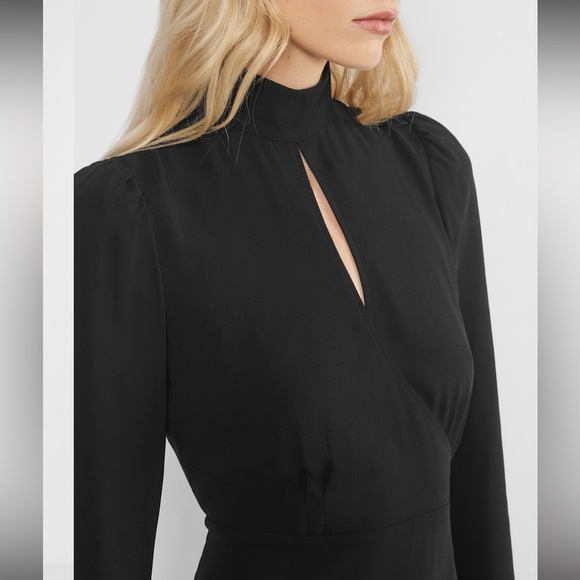 Aritzia Wilfred Lola Dress Black NWT Size 10 - Picture 2 of 10